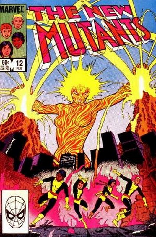 Cover of New Mutants (Vol 1) #12. One of 250,000 Vintage American Comics on sale from Krypton!