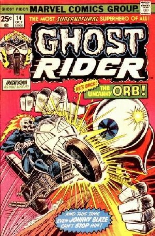 Cover of Ghost Rider (Vol 1) #14. One of 250,000 Vintage American Comics on sale from Krypton!