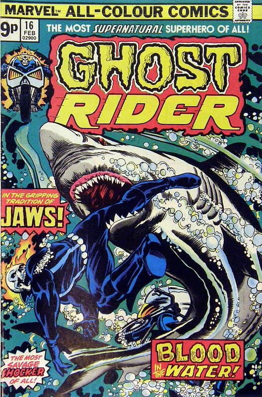 Cover of Ghost Rider (Vol 1) #16. One of 250,000 Vintage American Comics on sale from Krypton!