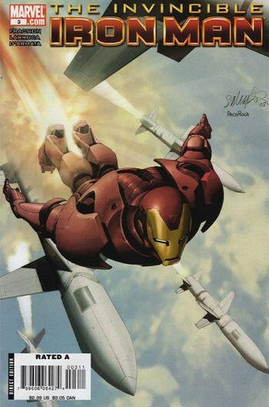 Cover of Invincible Iron Man (Vol 1) #3. One of 250,000 Vintage American Comics on sale from Krypton!