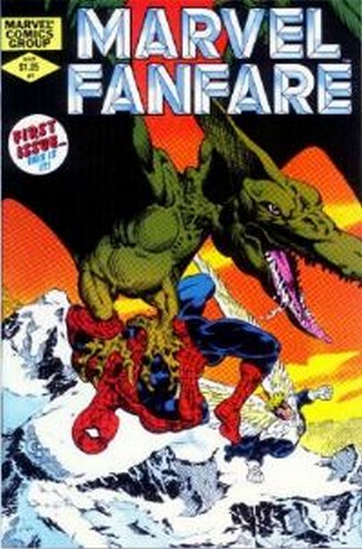 Cover of Marvel Fanfare (Vol 1) #1. One of 250,000 Vintage American Comics on sale from Krypton!