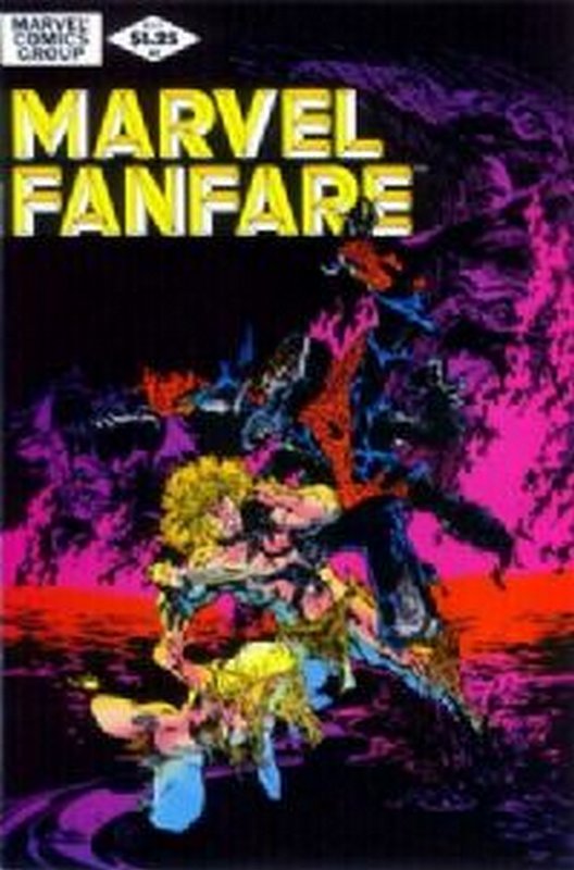Cover of Marvel Fanfare (Vol 1) #2. One of 250,000 Vintage American Comics on sale from Krypton!