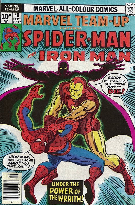 Cover of Marvel Team-up (Vol 1) #49. One of 250,000 Vintage American Comics on sale from Krypton!
