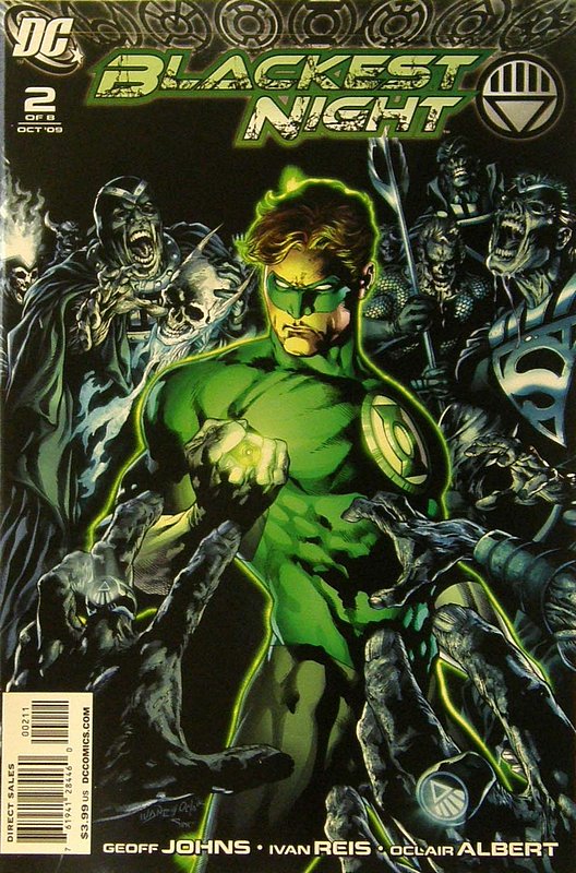 Cover of Blackest Night (2009 Ltd) #2. One of 250,000 Vintage American Comics on sale from Krypton!