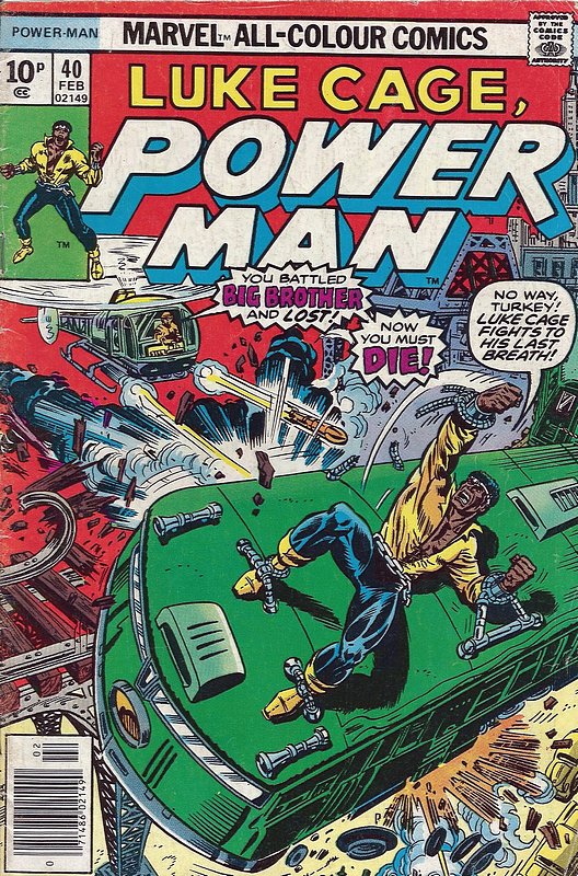 Cover of Powerman & Iron Fist (Vol 1) #40. One of 250,000 Vintage American Comics on sale from Krypton!