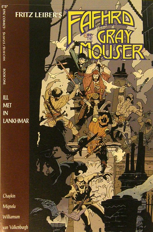 Cover of Fafhrd & The Gray Mouser #1. One of 250,000 Vintage American Comics on sale from Krypton!