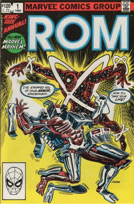 Cover of Rom Annual #1. One of 250,000 Vintage American Comics on sale from Krypton!