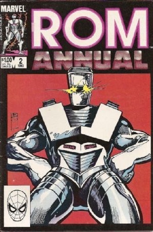 Cover of Rom Annual #2. One of 250,000 Vintage American Comics on sale from Krypton!