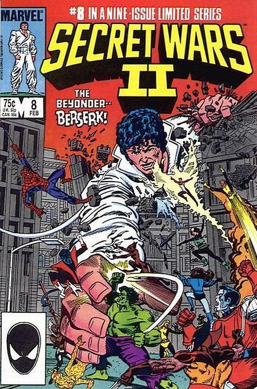Cover of Secret Wars II (1985 Ltd) #8. One of 250,000 Vintage American Comics on sale from Krypton!