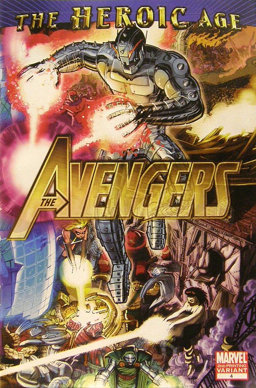 Cover of Avengers (Vol 4) #4. One of 250,000 Vintage American Comics on sale from Krypton!