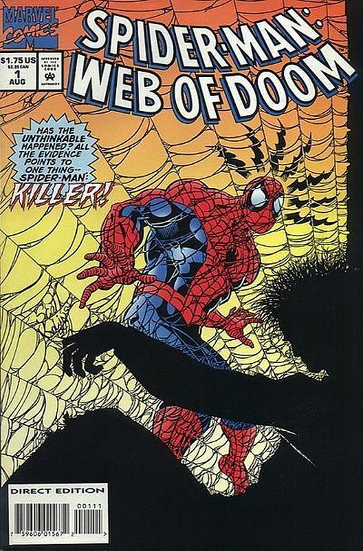 Cover of Spider-Man: Web of Doom #1. One of 250,000 Vintage American Comics on sale from Krypton!