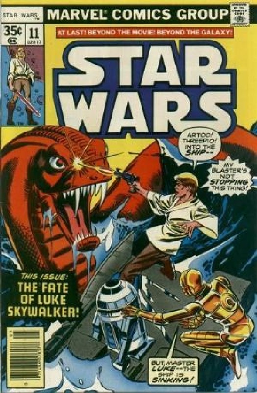 Cover of Star Wars (Vol 1) (Marvel) #11. One of 250,000 Vintage American Comics on sale from Krypton!