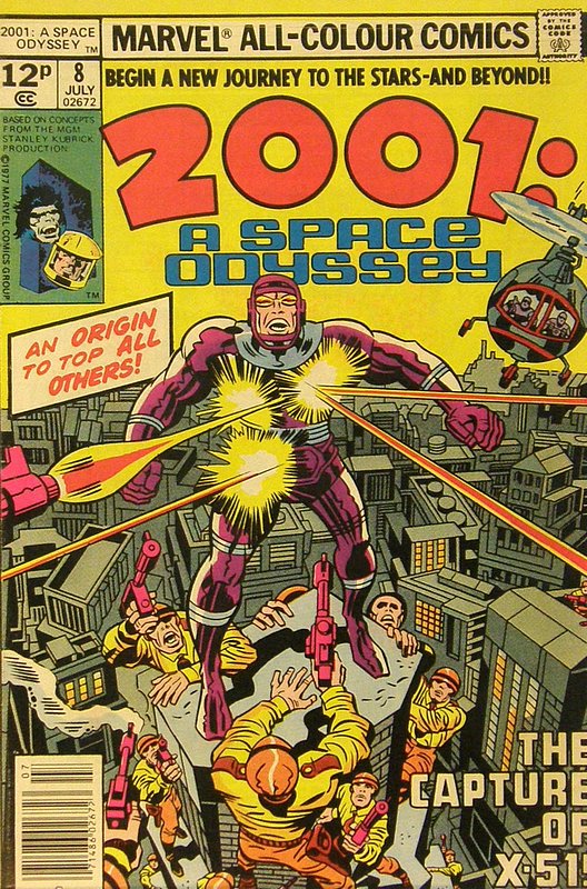 Cover of 2001: A Space Odyssey (Vol 1) #8. One of 250,000 Vintage American Comics on sale from Krypton!