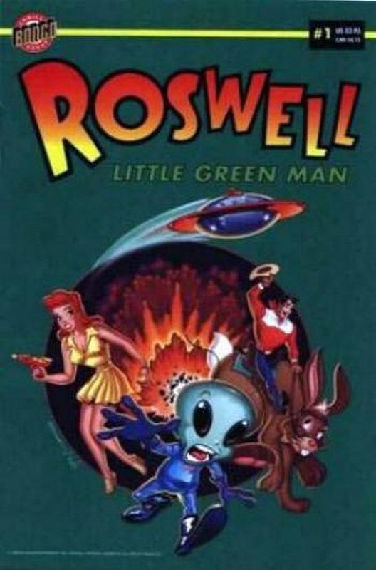 Cover of Roswell: Little Green Man #1. One of 250,000 Vintage American Comics on sale from Krypton!