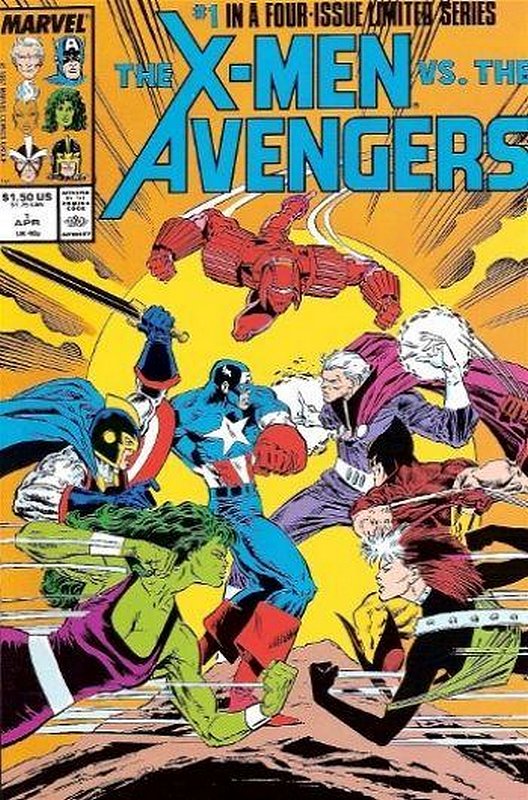 Cover of X-Men vs The Avengers (1987 Ltd) #1. One of 250,000 Vintage American Comics on sale from Krypton!