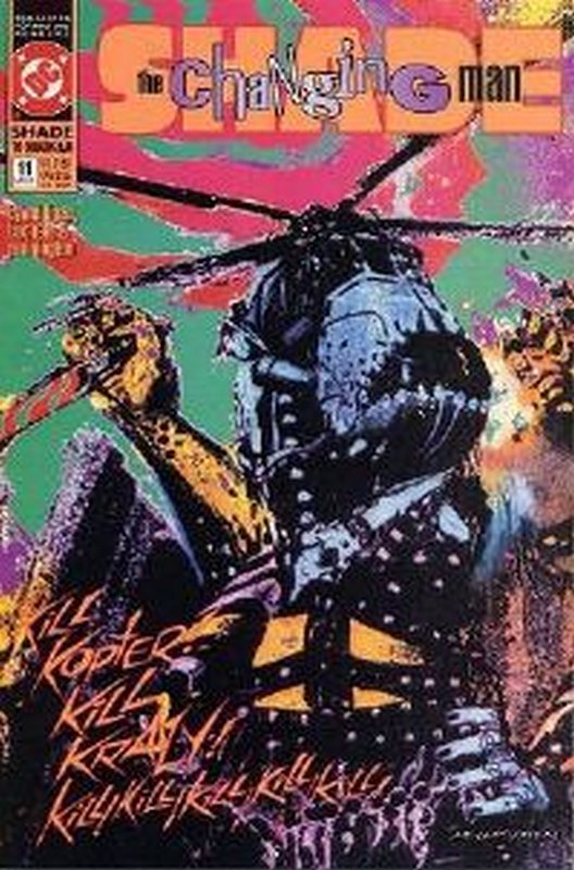 Cover of Shade: The Changing Man (Vol 2) #11. One of 250,000 Vintage American Comics on sale from Krypton!