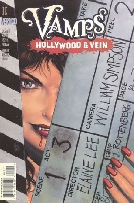 Cover of Vamps: Hollywood & Vein (1996 Ltd) #2. One of 250,000 Vintage American Comics on sale from Krypton!
