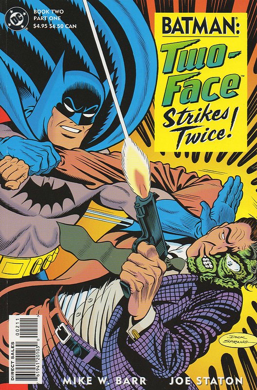 Cover of Batman: Two-Face Strikes Twice (1993 Ltd) #2. One of 250,000 Vintage American Comics on sale from Krypton!