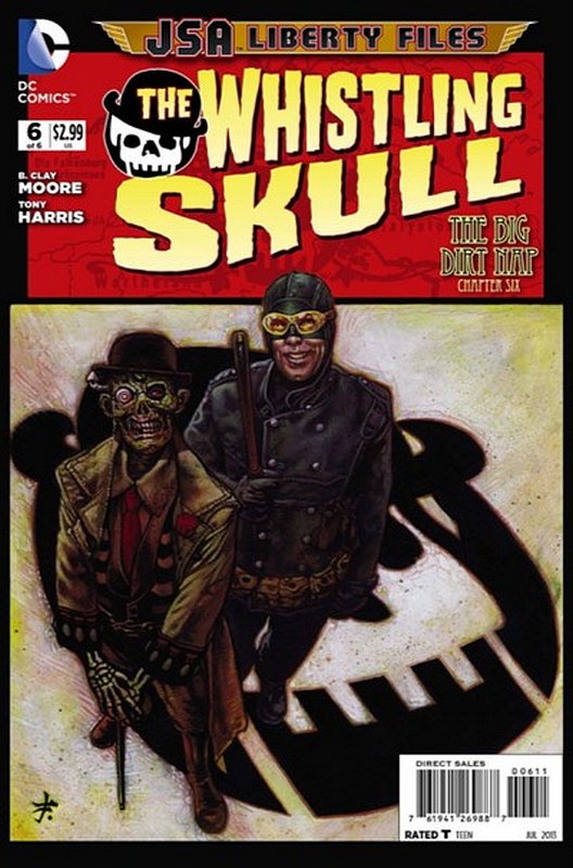 Cover of JSA: Liberty Files - Whistling Skull (2012 Ltd) #6. One of 250,000 Vintage American Comics on sale from Krypton!