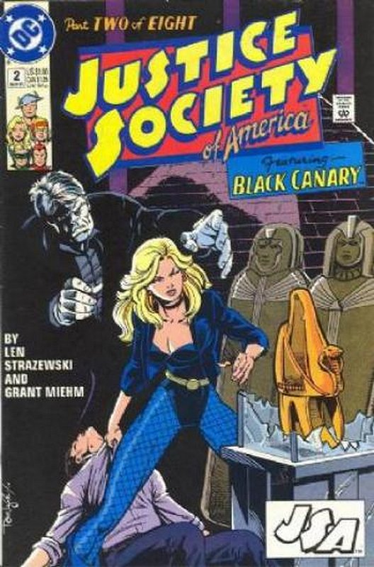 Cover of Justice Society of America (1991 Ltd) #2. One of 250,000 Vintage American Comics on sale from Krypton!