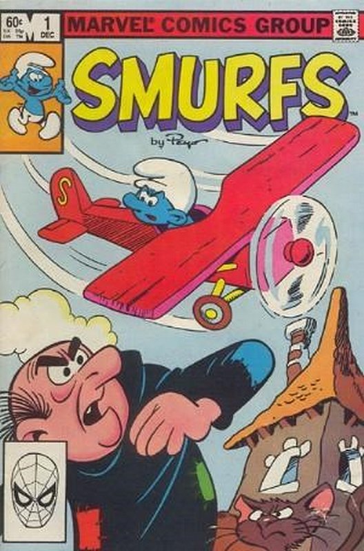 Cover of Smurfs #1. One of 250,000 Vintage American Comics on sale from Krypton!