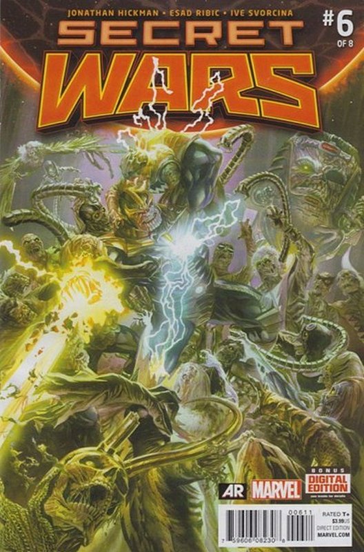 Cover of Secret Wars (2015 Ltd) #6. One of 250,000 Vintage American Comics on sale from Krypton!