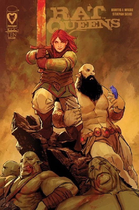 Cover of Rat Queens (Vol 1) #10. One of 250,000 Vintage American Comics on sale from Krypton!