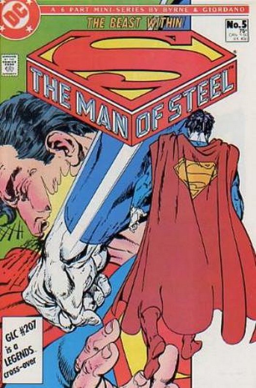 Cover of Man of Steel (1987 Ltd) The #5. One of 250,000 Vintage American Comics on sale from Krypton!