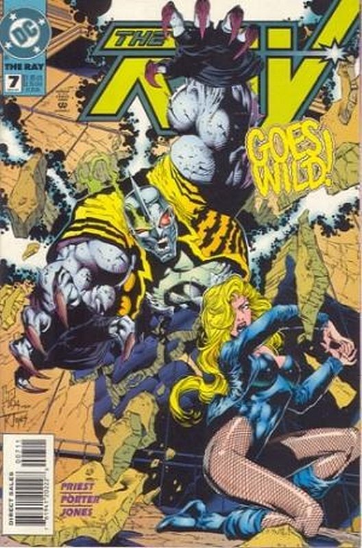 Cover of Ray (Vol 1) #7. One of 250,000 Vintage American Comics on sale from Krypton!