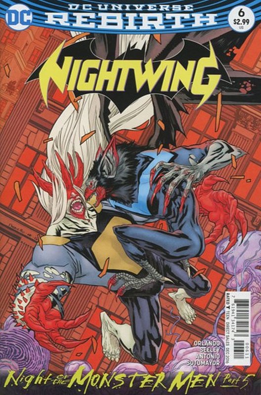 Cover of Nightwing (Vol 3) #6. One of 250,000 Vintage American Comics on sale from Krypton!
