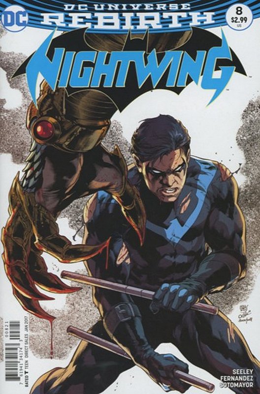 Cover of Nightwing (Vol 3) #8. One of 250,000 Vintage American Comics on sale from Krypton!