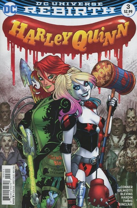 Cover of Harley Quinn (Vol 3) #3. One of 250,000 Vintage American Comics on sale from Krypton!