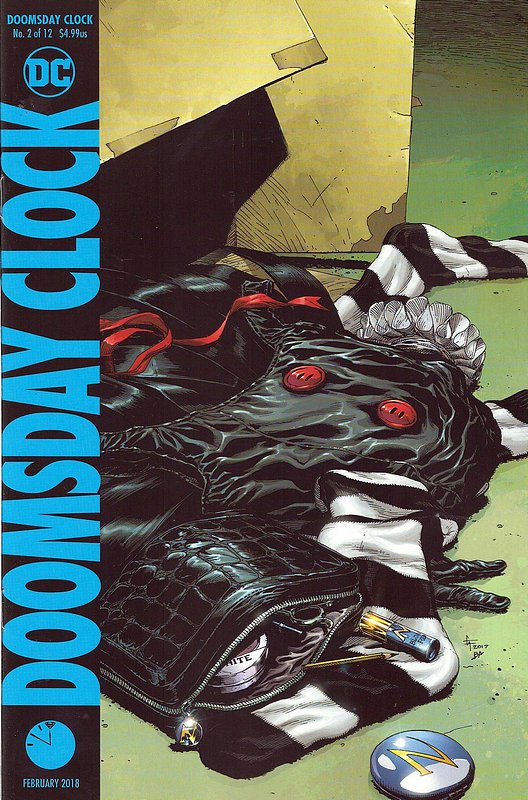 Cover of Doomsday Clock (2017 Ltd) #2. One of 250,000 Vintage American Comics on sale from Krypton!