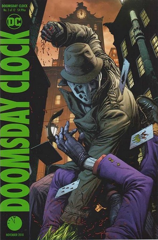 Cover of Doomsday Clock (2017 Ltd) #7. One of 250,000 Vintage American Comics on sale from Krypton!
