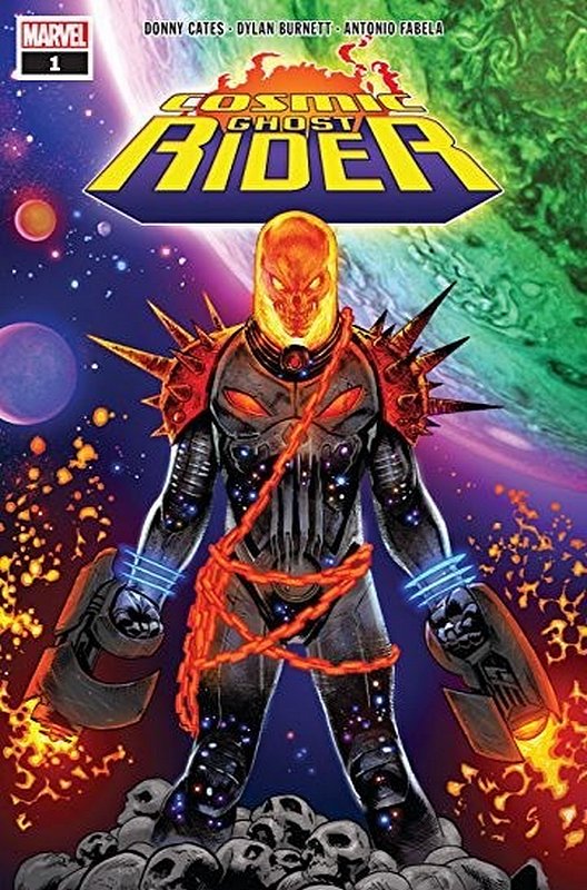 Cover of Cosmic Ghost Rider (2018 Ltd) #1. One of 250,000 Vintage American Comics on sale from Krypton!