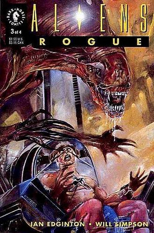Cover of Aliens: Rogue #3. One of 250,000 Vintage American Comics on sale from Krypton!