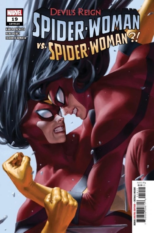 Cover of Spider-Woman (Vol 6) #19. One of 250,000 Vintage American Comics on sale from Krypton!