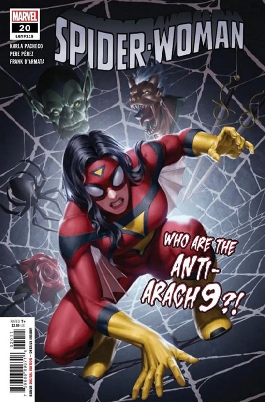 Cover of Spider-Woman (Vol 6) #20. One of 250,000 Vintage American Comics on sale from Krypton!