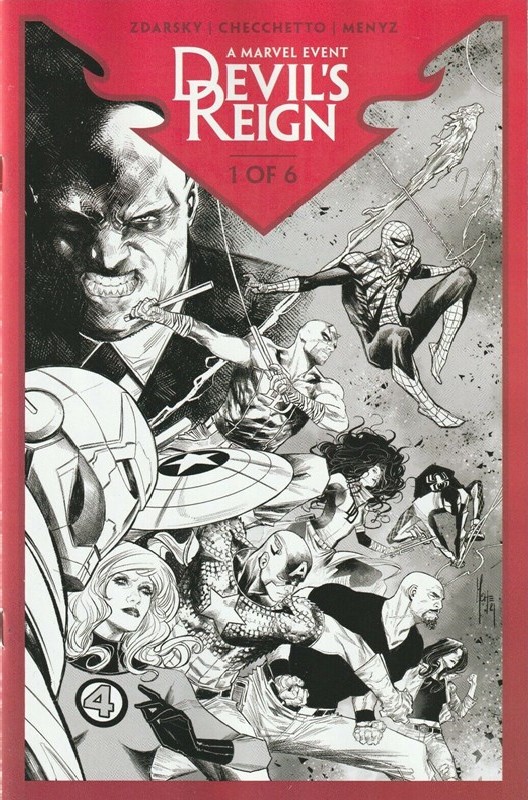 Cover of Devils Reign (2022 Ltd) #1. One of 250,000 Vintage American Comics on sale from Krypton!