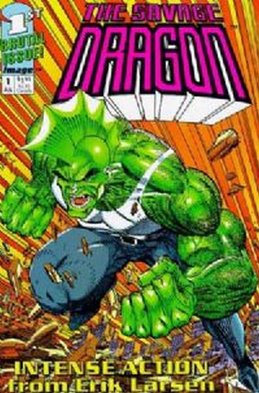 Cover of Savage Dragon (1992 Ltd) #1. One of 250,000 Vintage American Comics on sale from Krypton!