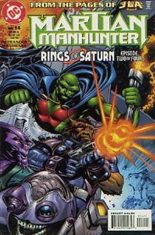 Cover of Martian Manhunter (Vol 1) #14. One of 250,000 Vintage American Comics on sale from Krypton!