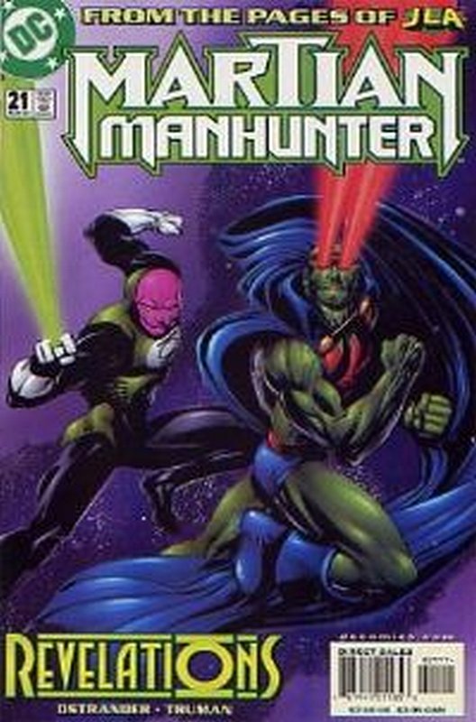 Cover of Martian Manhunter (Vol 1) #21. One of 250,000 Vintage American Comics on sale from Krypton!