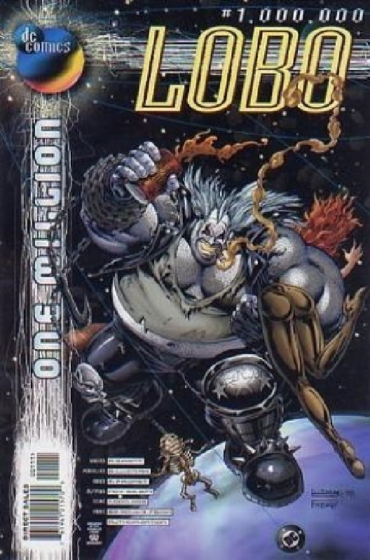Cover of Lobo One Million #1. One of 250,000 Vintage American Comics on sale from Krypton!