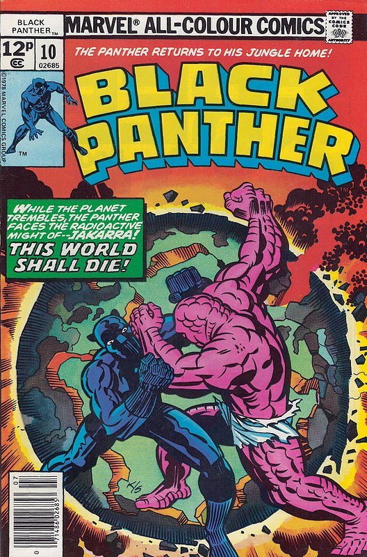 Cover of Black Panther (Vol 1) #10. One of 250,000 Vintage American Comics on sale from Krypton!
