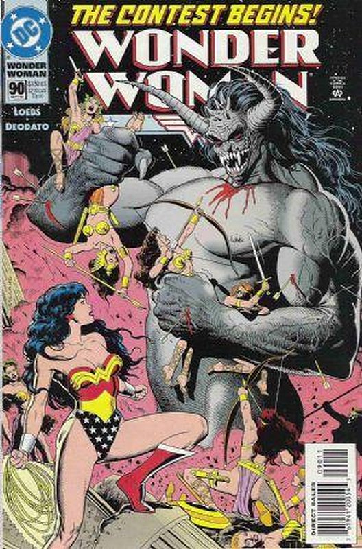 1st Artemis<br> Cover of Wonder Woman (Vol 2) #90. One of 250,000 Vintage American Comics on sale from Krypton!
