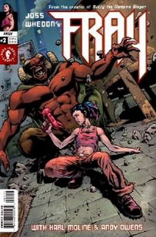 Cover of Fray - Joss Whedons #2. One of 250,000 Vintage American Comics on sale from Krypton!