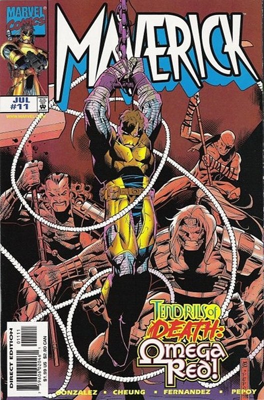 Cover of Maverick (Vol 1) #11. One of 250,000 Vintage American Comics on sale from Krypton!