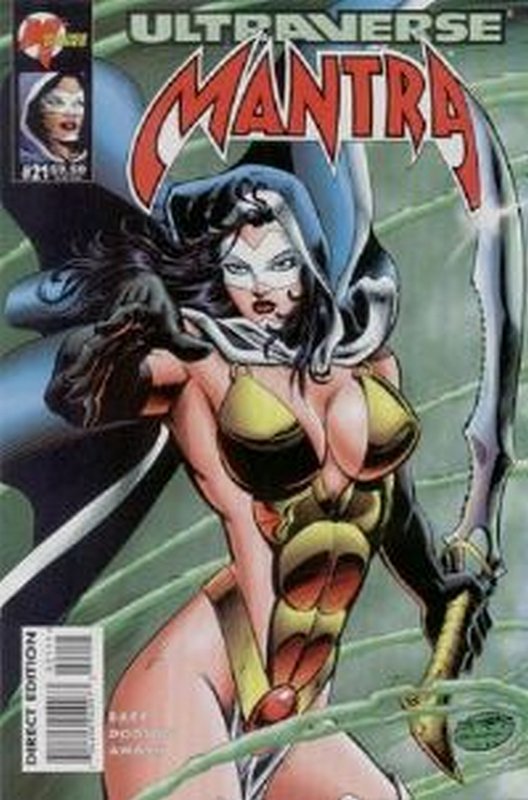 Cover of Mantra (Vol 1) #21. One of 250,000 Vintage American Comics on sale from Krypton!