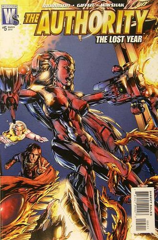 Cover of Authority (Vol 3) The Lost Year #5. One of 250,000 Vintage American Comics on sale from Krypton!
