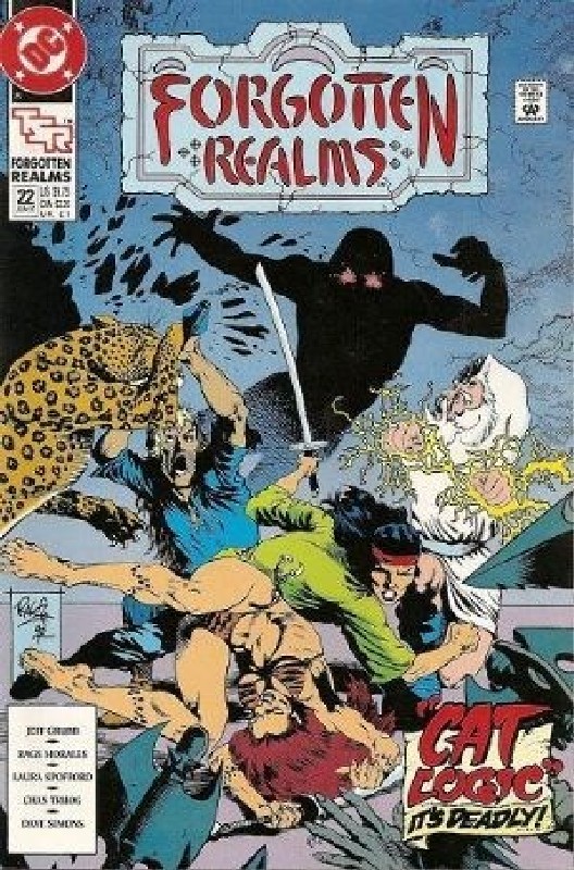 Cover of Forgotten Realms (Vol 1) #22. One of 250,000 Vintage American Comics on sale from Krypton!